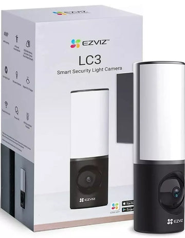 EZVIZ LC3 2K 4MP Smart Security Floodlight Outdoor Camera